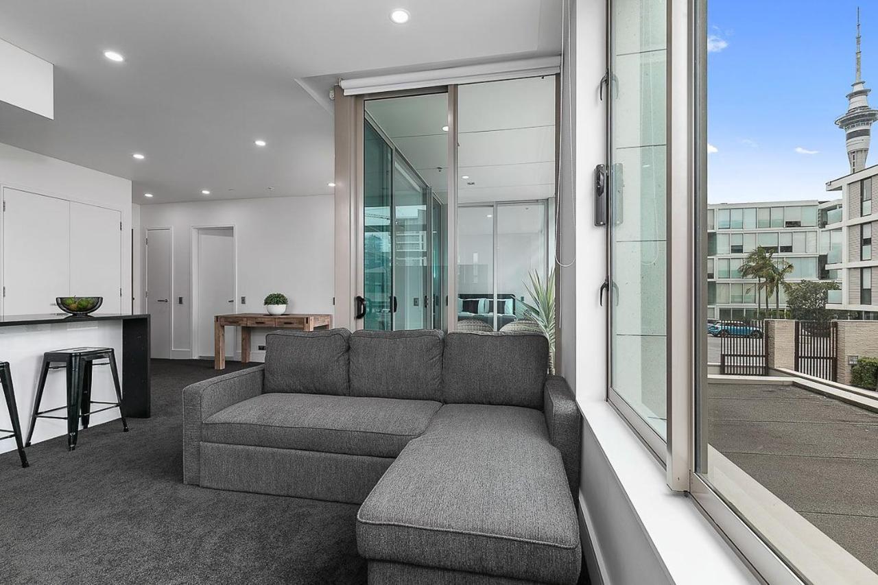 Qv Upscale Modern Viaduct Apt With Parking - 965 Auckland Eksteriør bilde